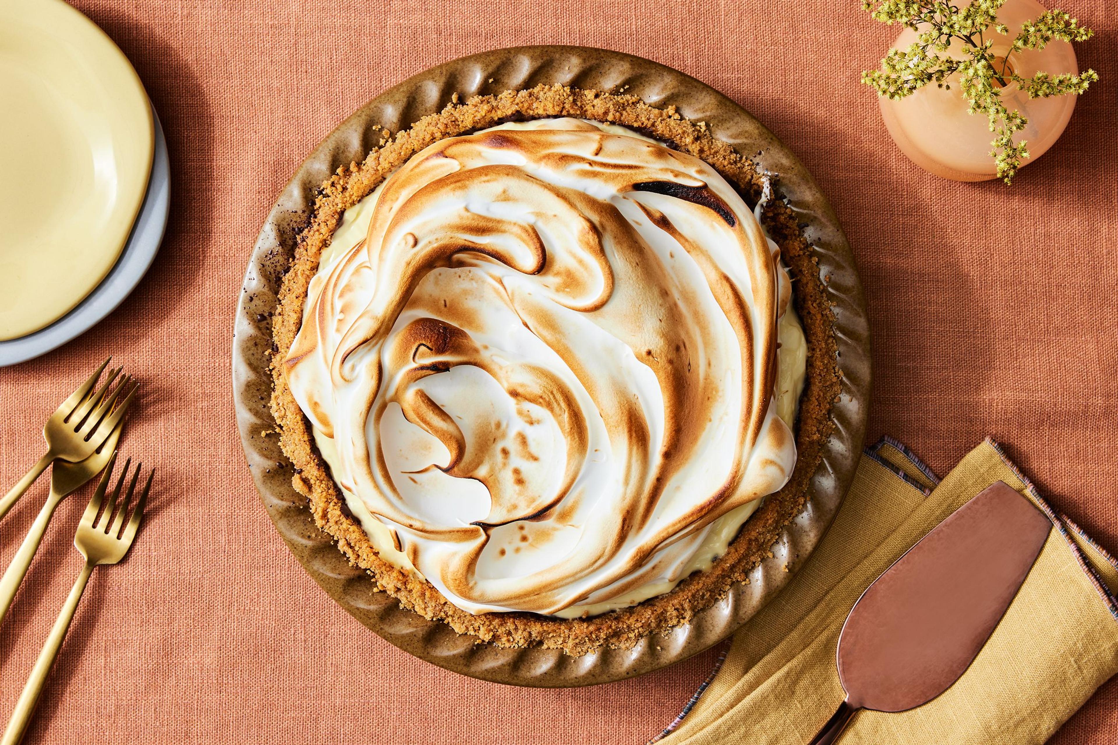 smore's banana cream pie