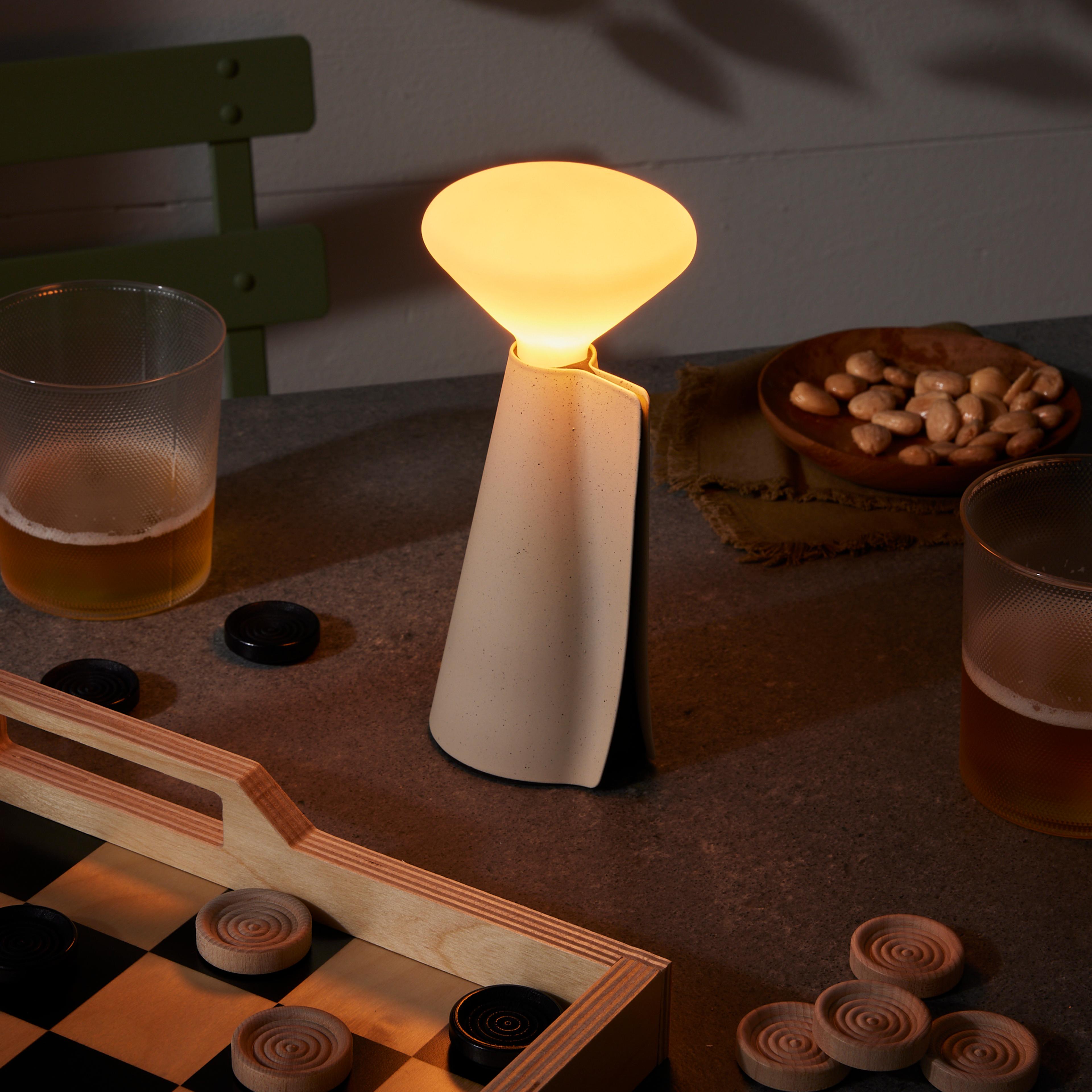 outdoor lamp and ambient lighting