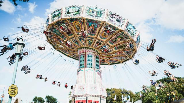 Minnesota state fair swing ride