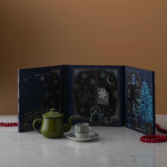 palais du thes 2025 loose leaf tea advent calendar open