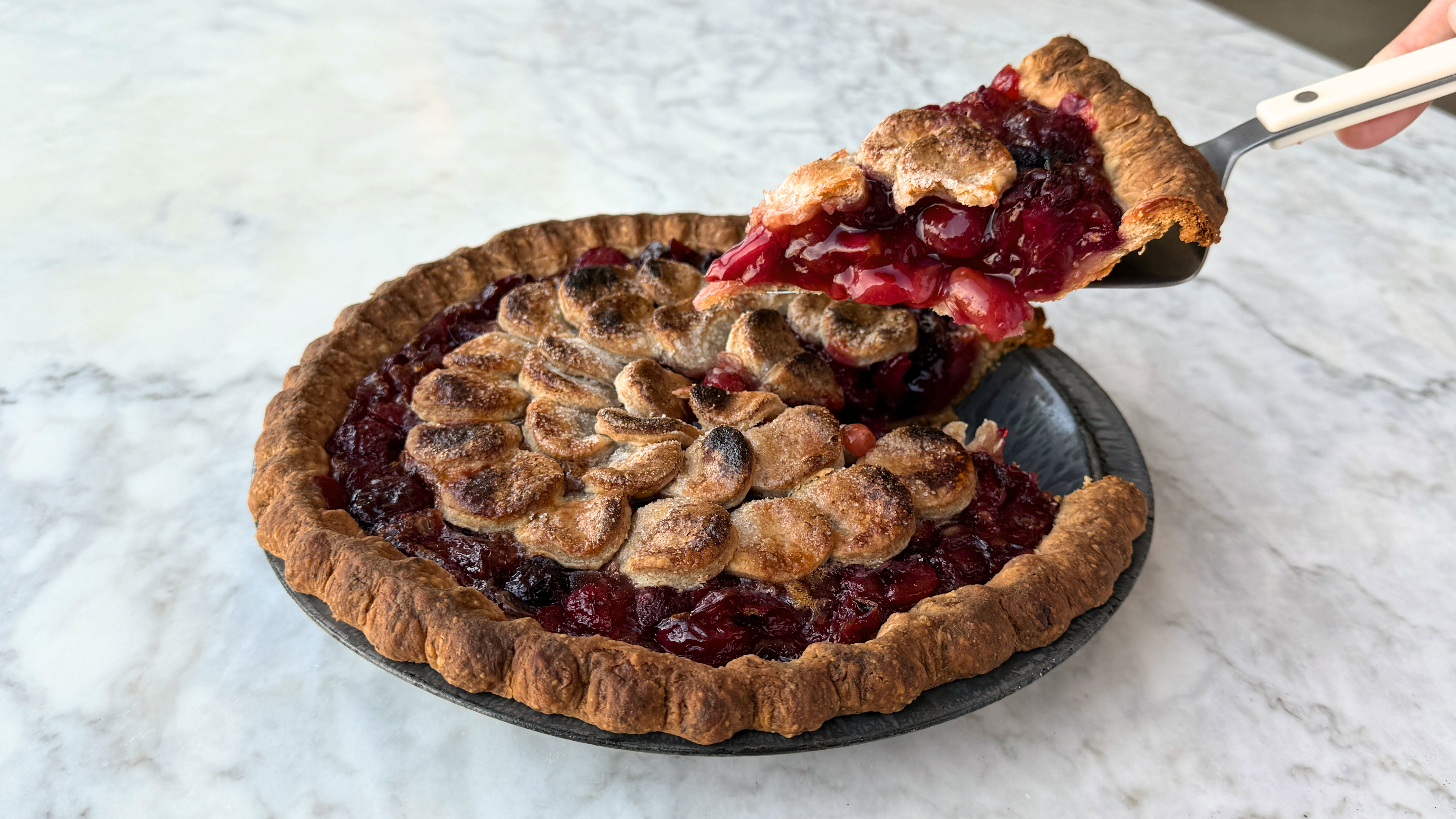 ❀cherry pie❀ Cherry Pie With Cutout Design From Roxana Jullapat