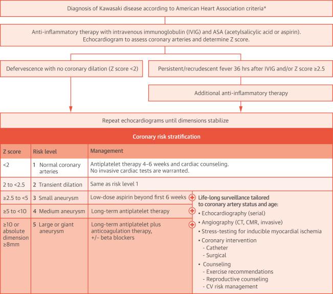 Central Illustration. Management of Kawasaki Disease