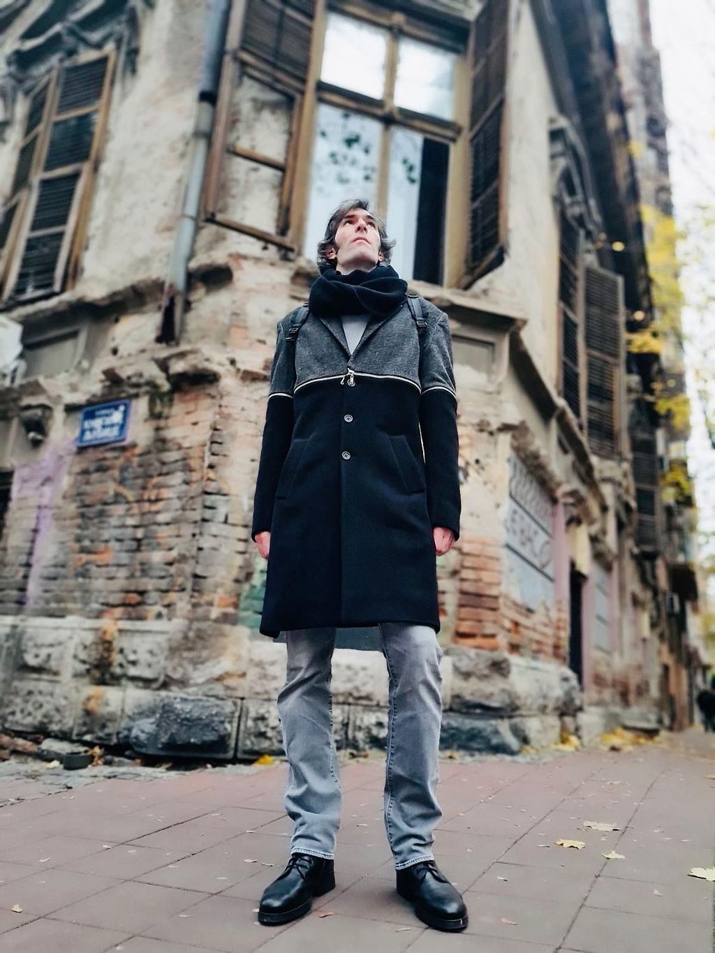 Custom made coat with detachable zippers by Ana Grebec, image 1