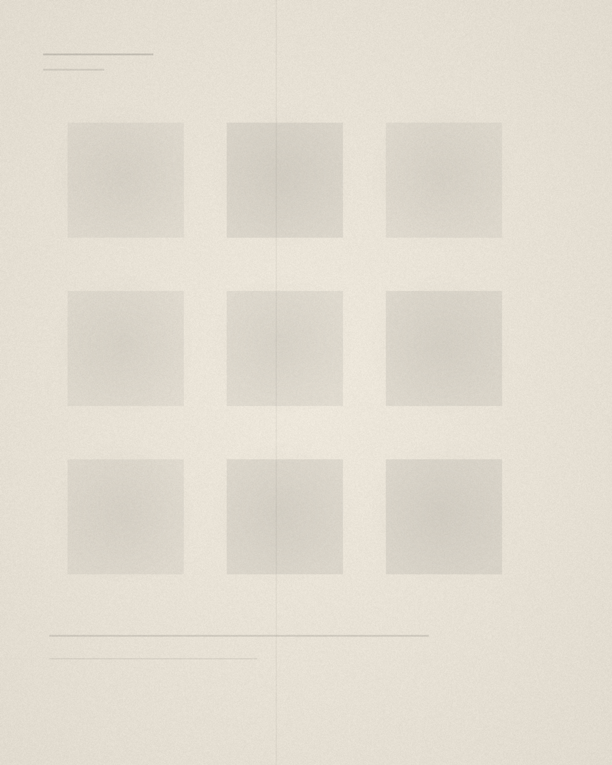 Interior Study with Paper Edge
