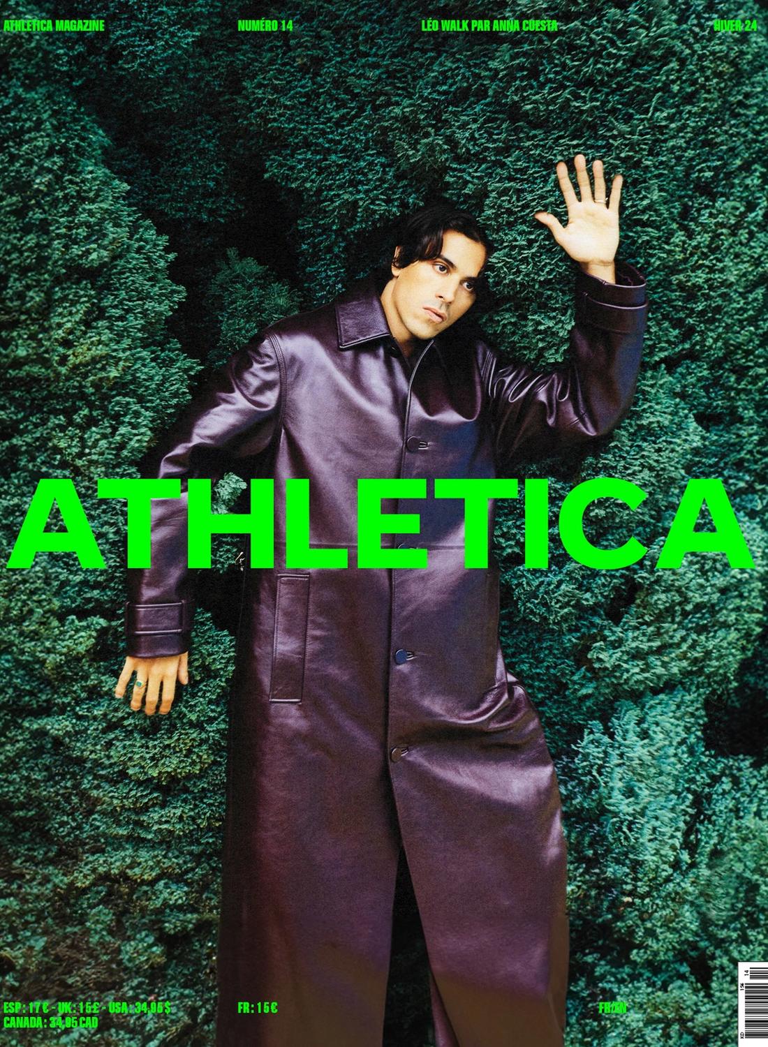 ZEUG, ZEUG AGENCY, LEO WALK, ATHLETICA, MAGAZINE, COVER, zeug agency, leo walk, leo walk, leo walk