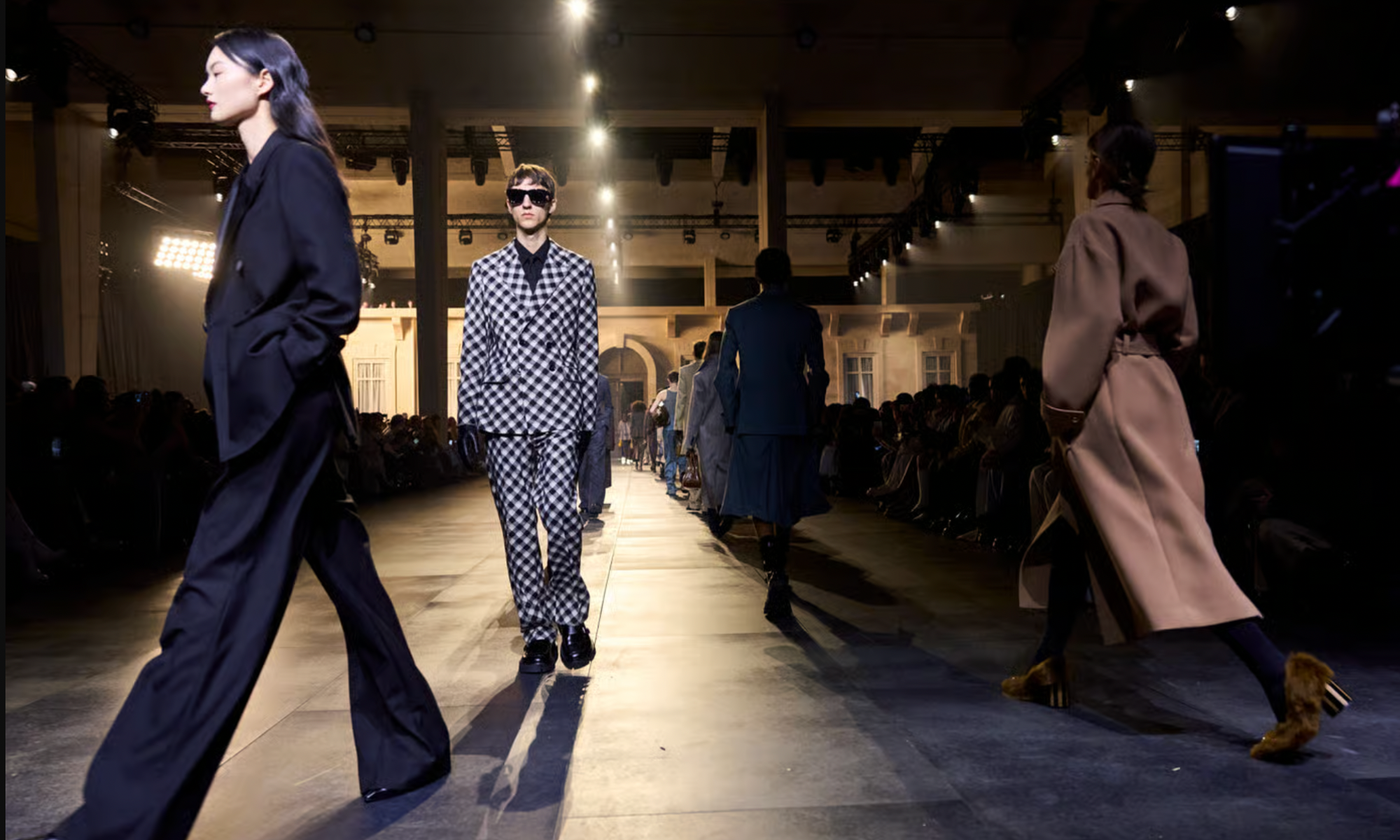 Ami, alexandre mattiussi, FW24, show, fashion week, agency, agent, image, leo walk, fashion show,