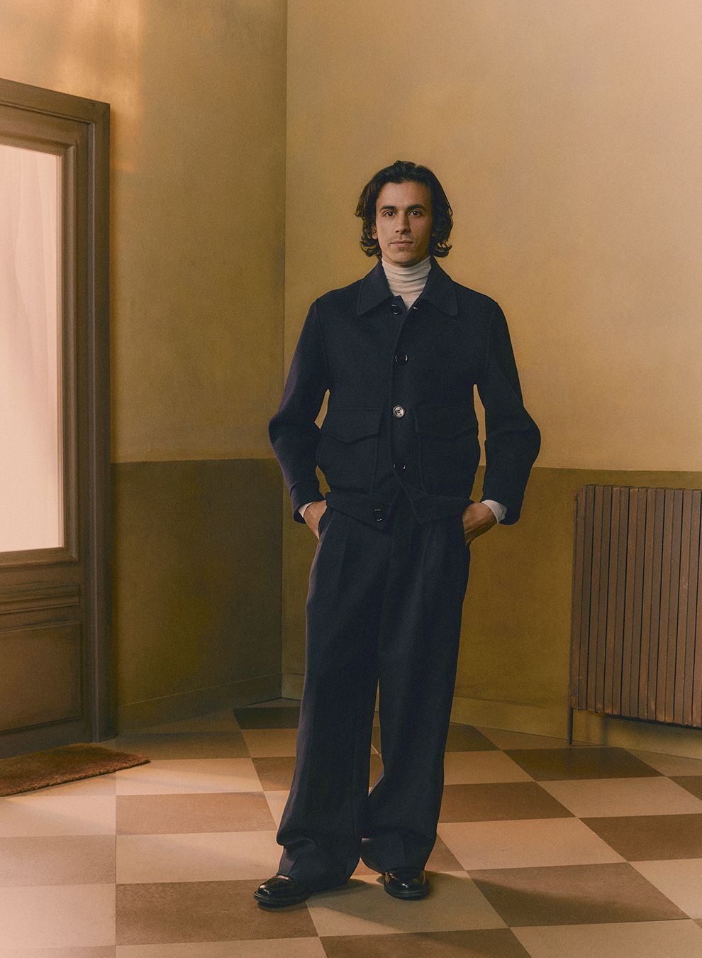 zeug, zeug agency, Ami, alexandre mattiussi, FW24, show, fashion week, agency, agent, image, leo walk, fashion show,