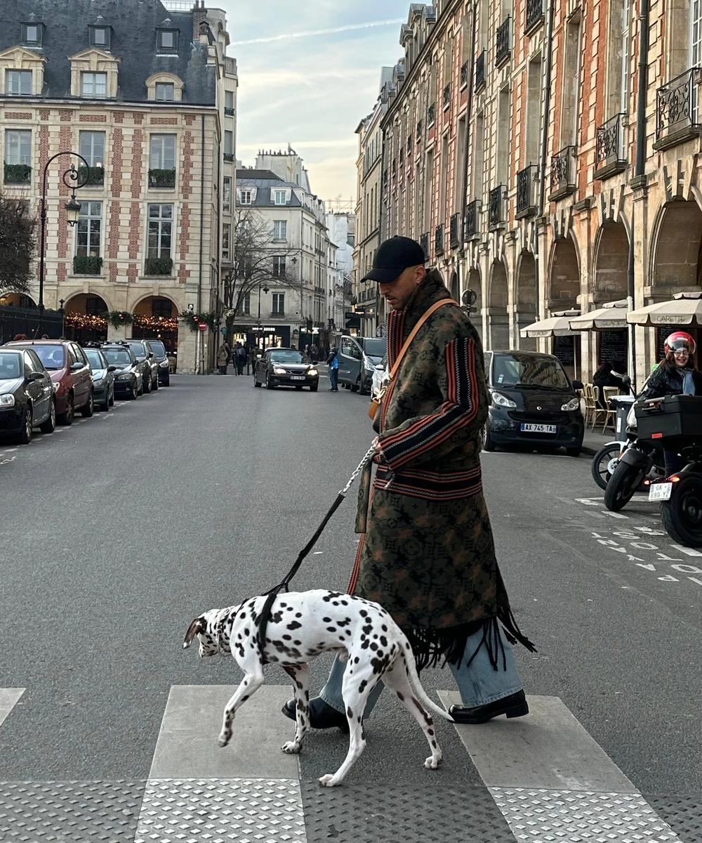 osama chabbi, pharrell, louis vuitton,