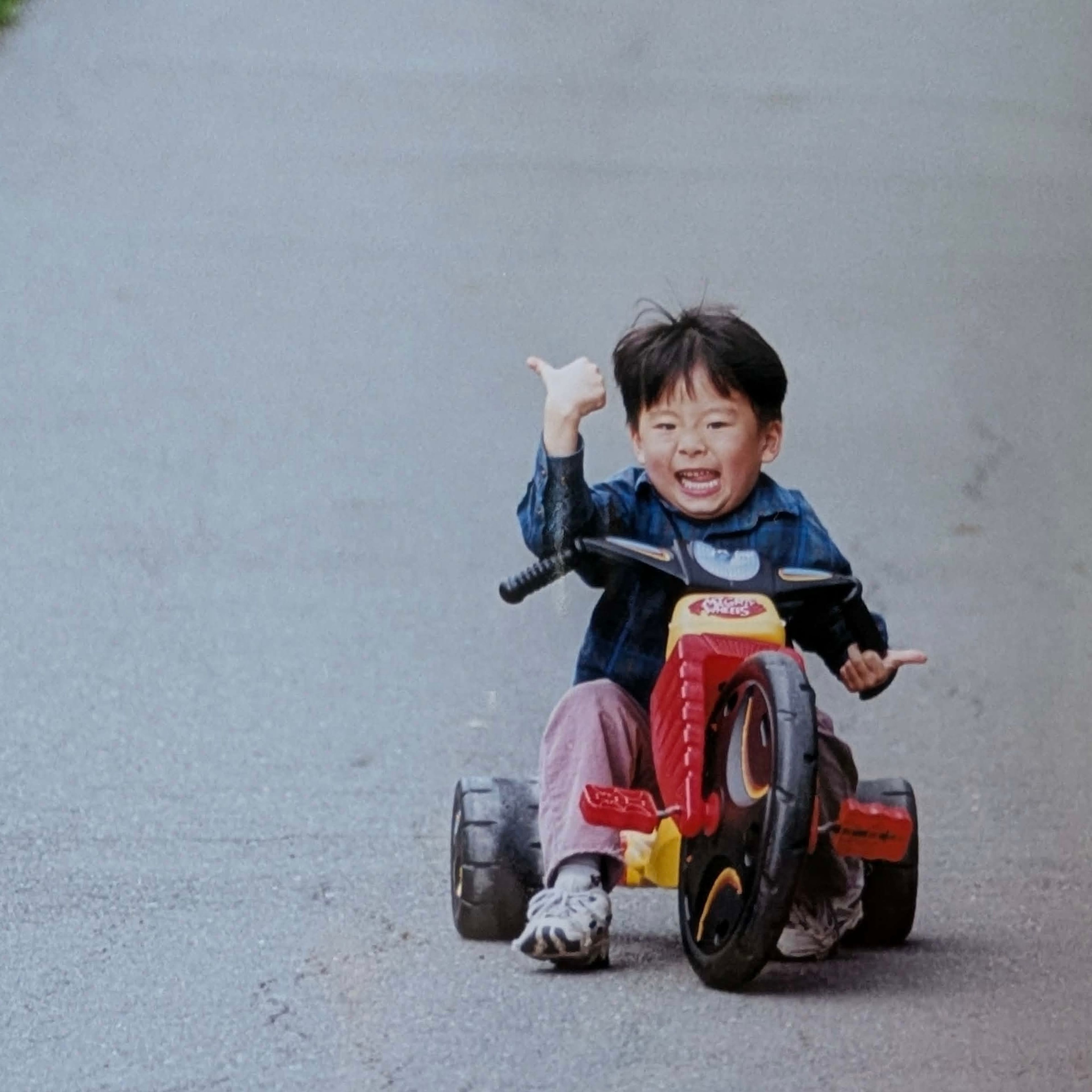 aaron as kid