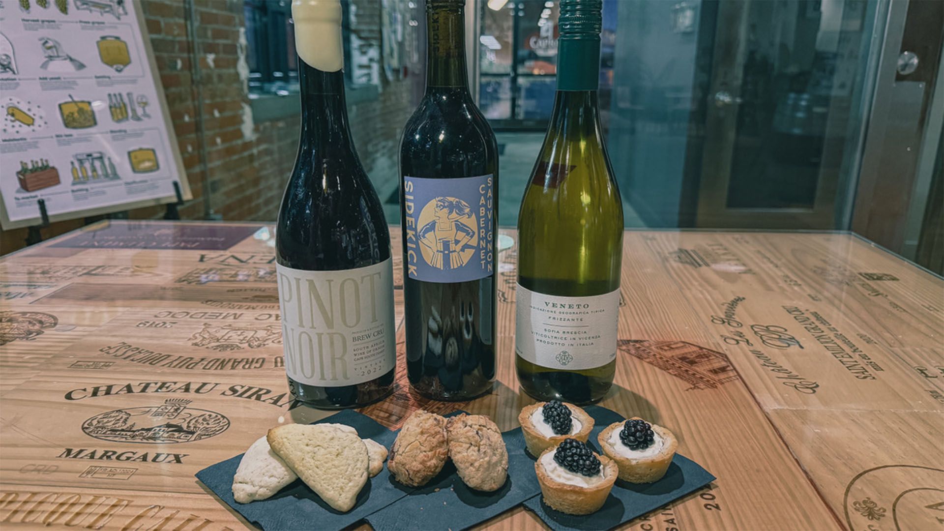 Wine and Cookie Pairing, Friday Dec 12th
