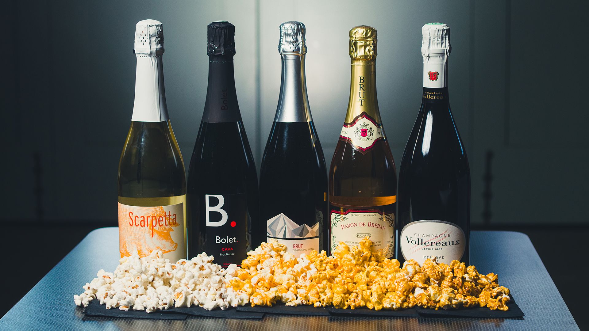 Bubbles Around the World with Popcorn