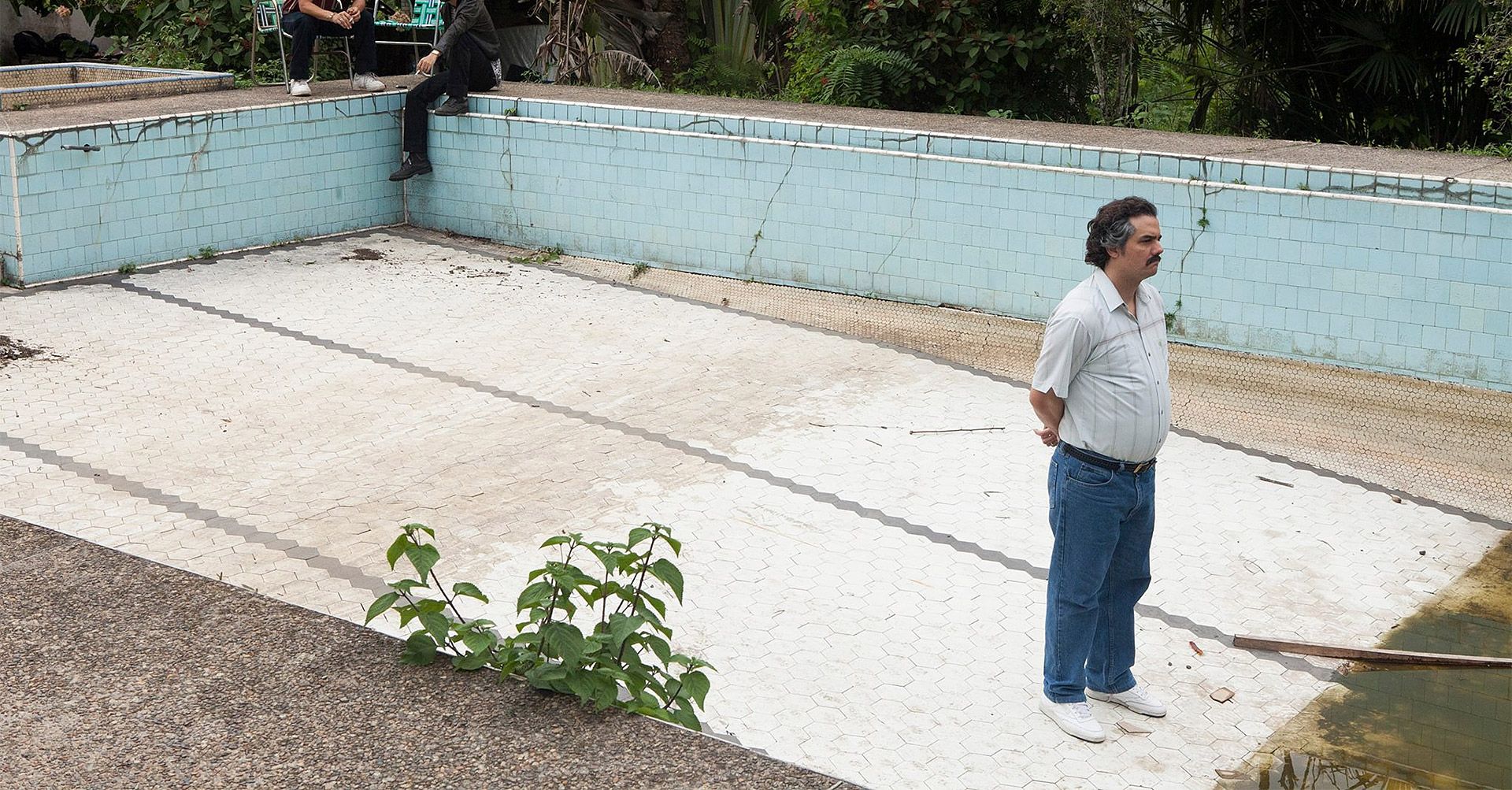 Pablo Escobar in the Netflix series Narcos.