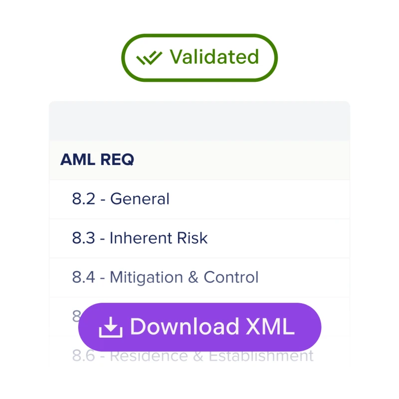 AML REQ Validated