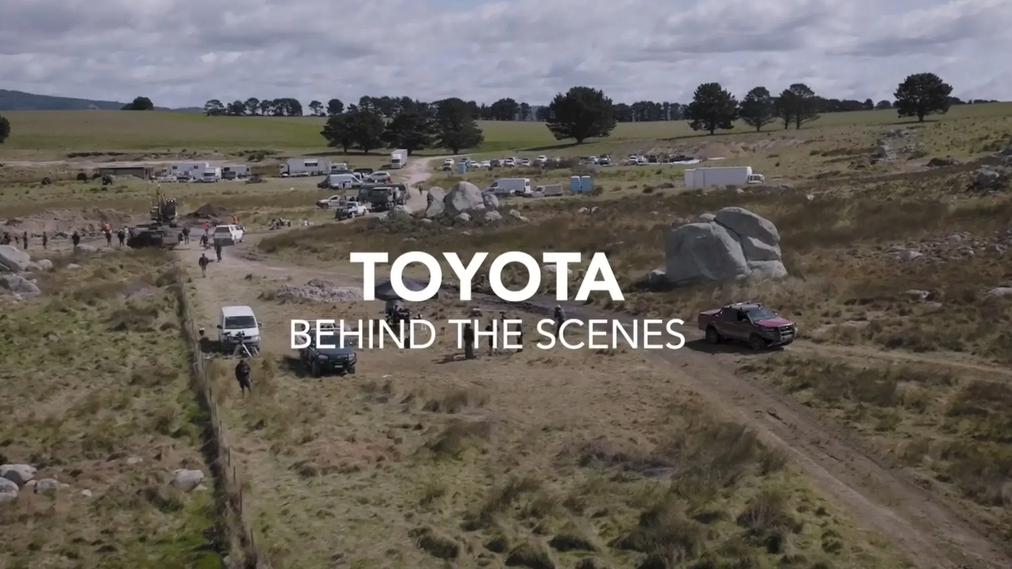 behind the scenes video Grid image item