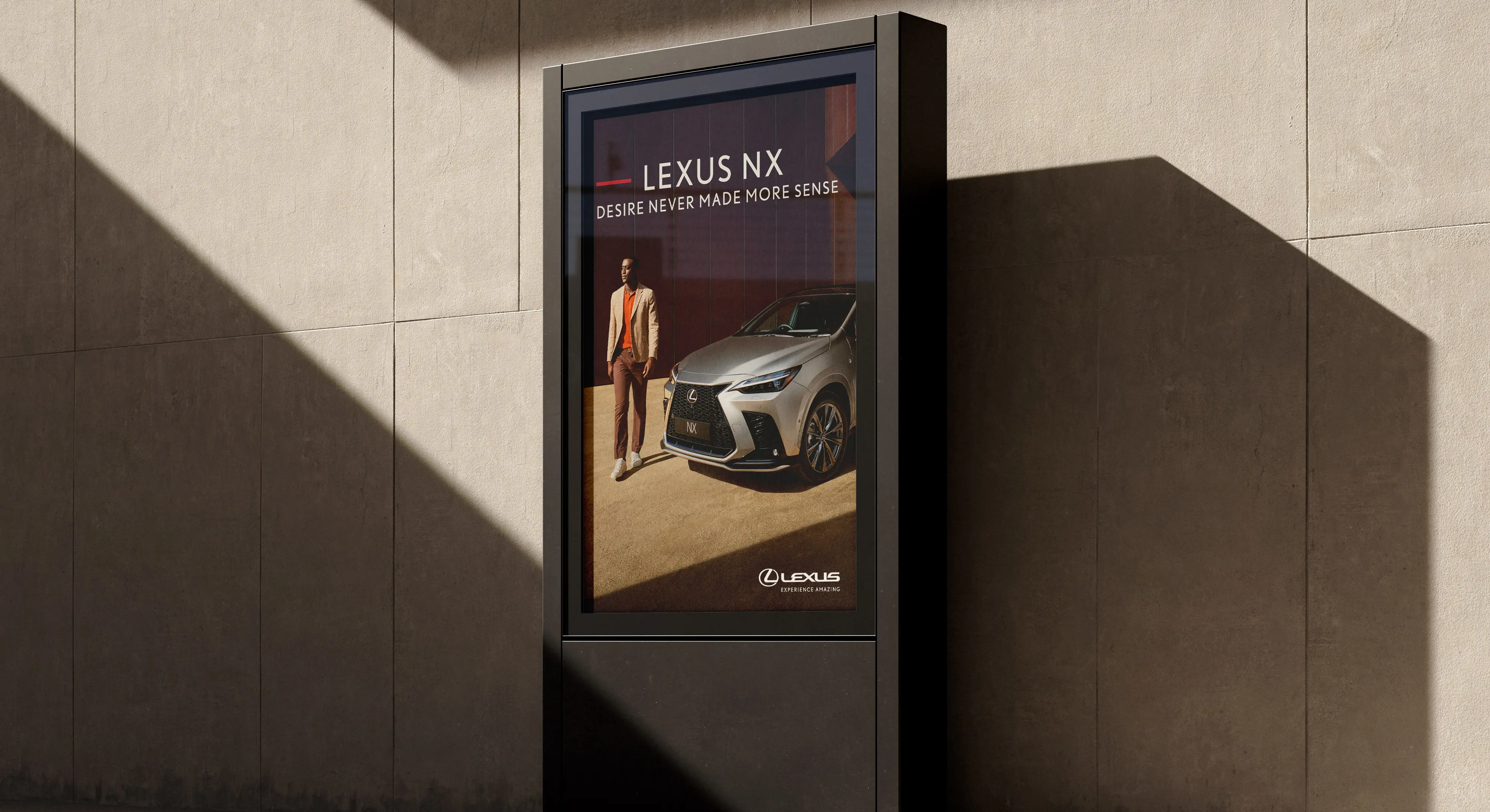 Lexus City OOH display Grid image item
