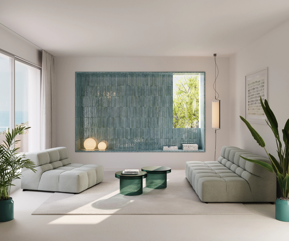 Renovation and extension project of a house with contemporary, luminous, and open spaces, where the new architecture dialogues with the existing structure through continuous materials, neutral tones, and a serene and elegant atmosphere.