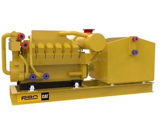 CAT 3512C  - Propulsion genset - 1700 eKW 1800 RPM