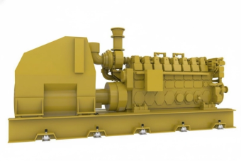 CAT C280-16 - Diesel Electric Genset - 5060 bKW 900 RPM