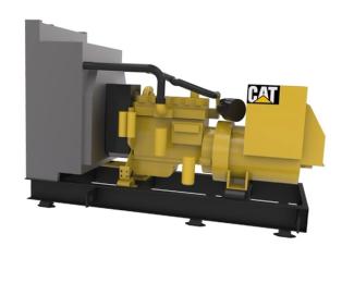 CAT C9.3 - Emergency genset - 274 kW 1800 RPM