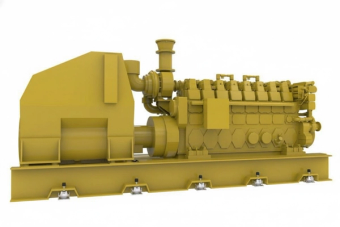 CAT C280-12 - Diesel Electric Genset - 3800 kW 900 RPM