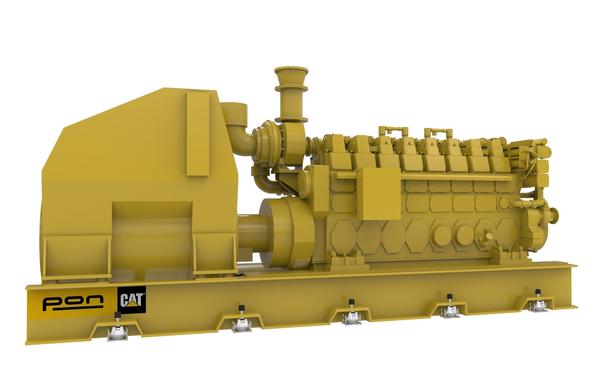 CAT C280-16 - Propulsion genset - 5060 bKW 900 RPM