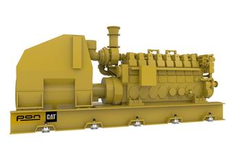 CAT C280-16 - Propulsion genset - 5060 bKW 900 RPM