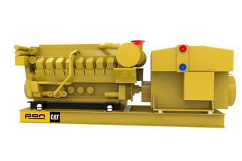 CAT 3516C - Propulsion genset - 2250 eKW 1800 RPM