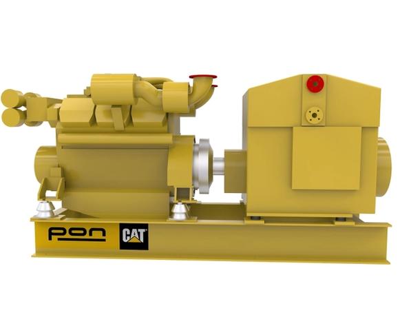 CAT C32 - Auxiliary genset, Propulsion genset - 940 eKW 1800 RPM
