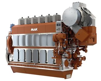 MaK 6M32E - Propulsion engine - 3300 bKW 750 RPM