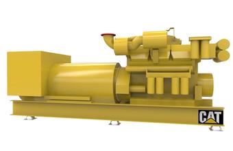 CAT C32 - Auxiliary genset - 940 eKW 1800 RPM