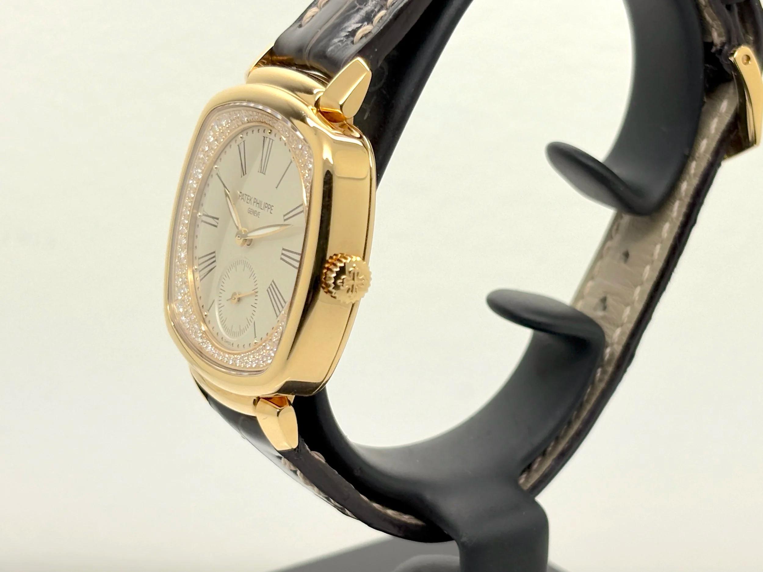 A watch being examined at the bench