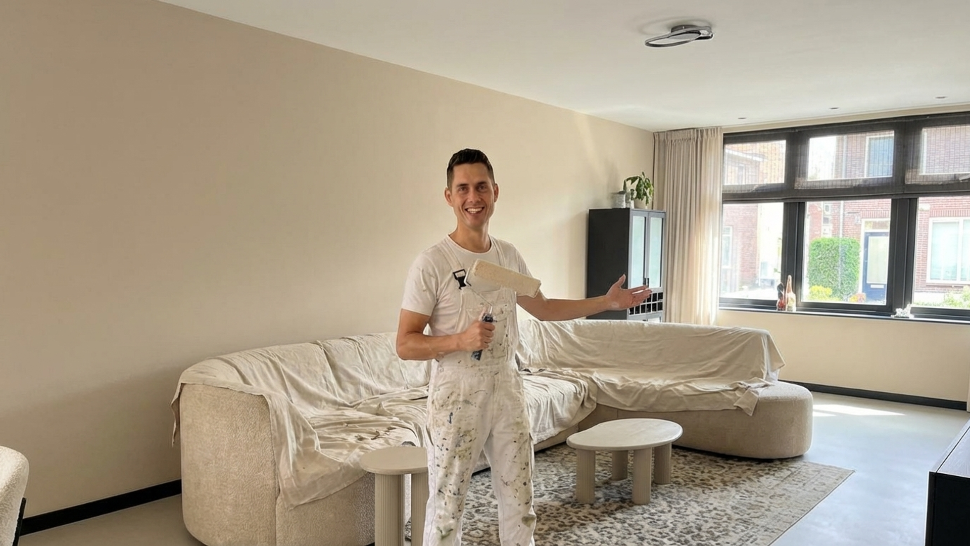 Marlon de Ronde aan het werk