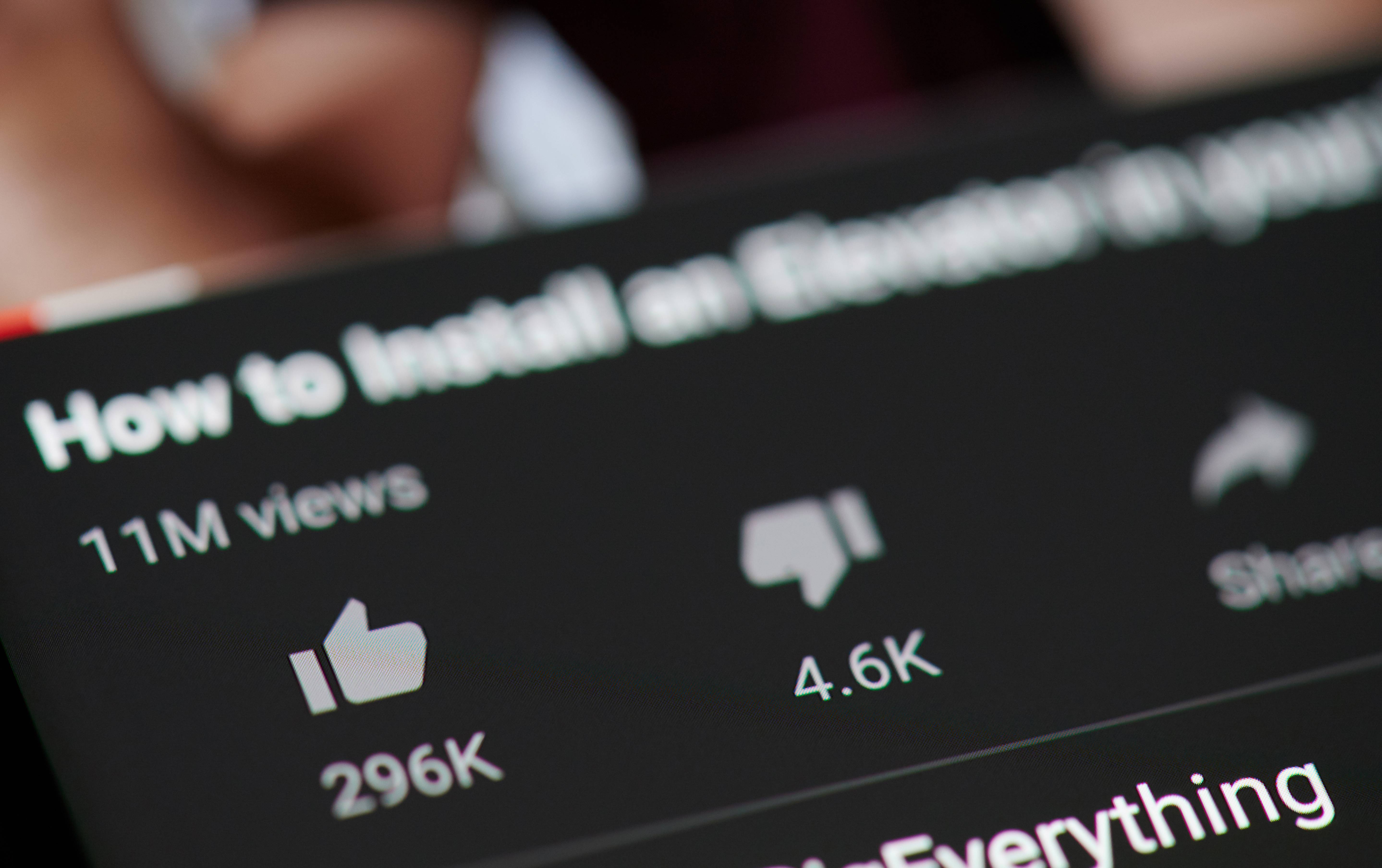 Analytics on a video