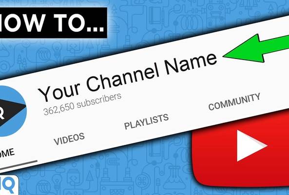 YouTube channel page example showing subscriber count and navigation tabs with green arrow