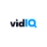 vidIQ logo, video optimization and YouTube SEO tool branding icon on white background