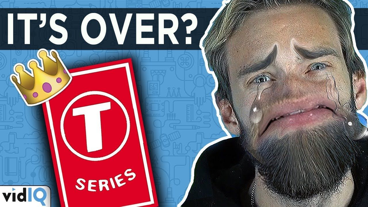 Pewdiepie VS T Series - 500,000 Subscribers In One Day