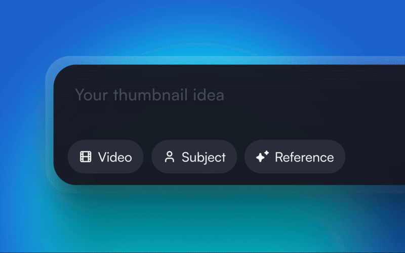 vidIQ Thumbnail Generator