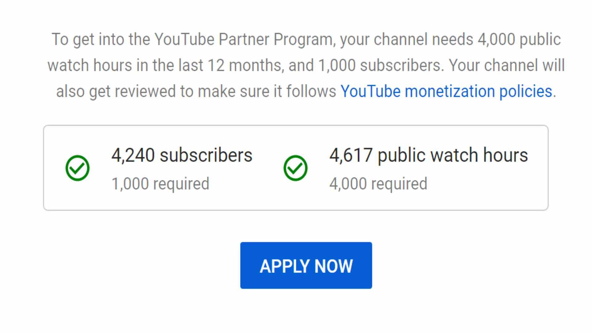 Step By Step Guide How To Monetize Your Youtube Channel