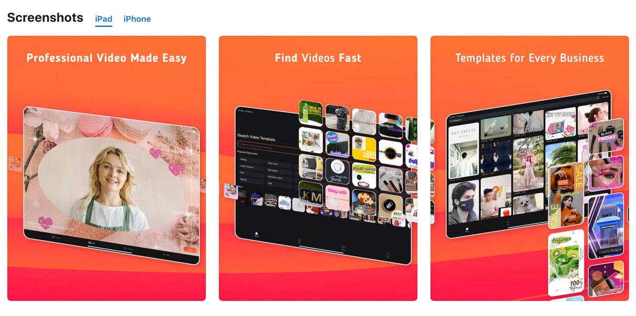 Images of the Kinemaster app and its features