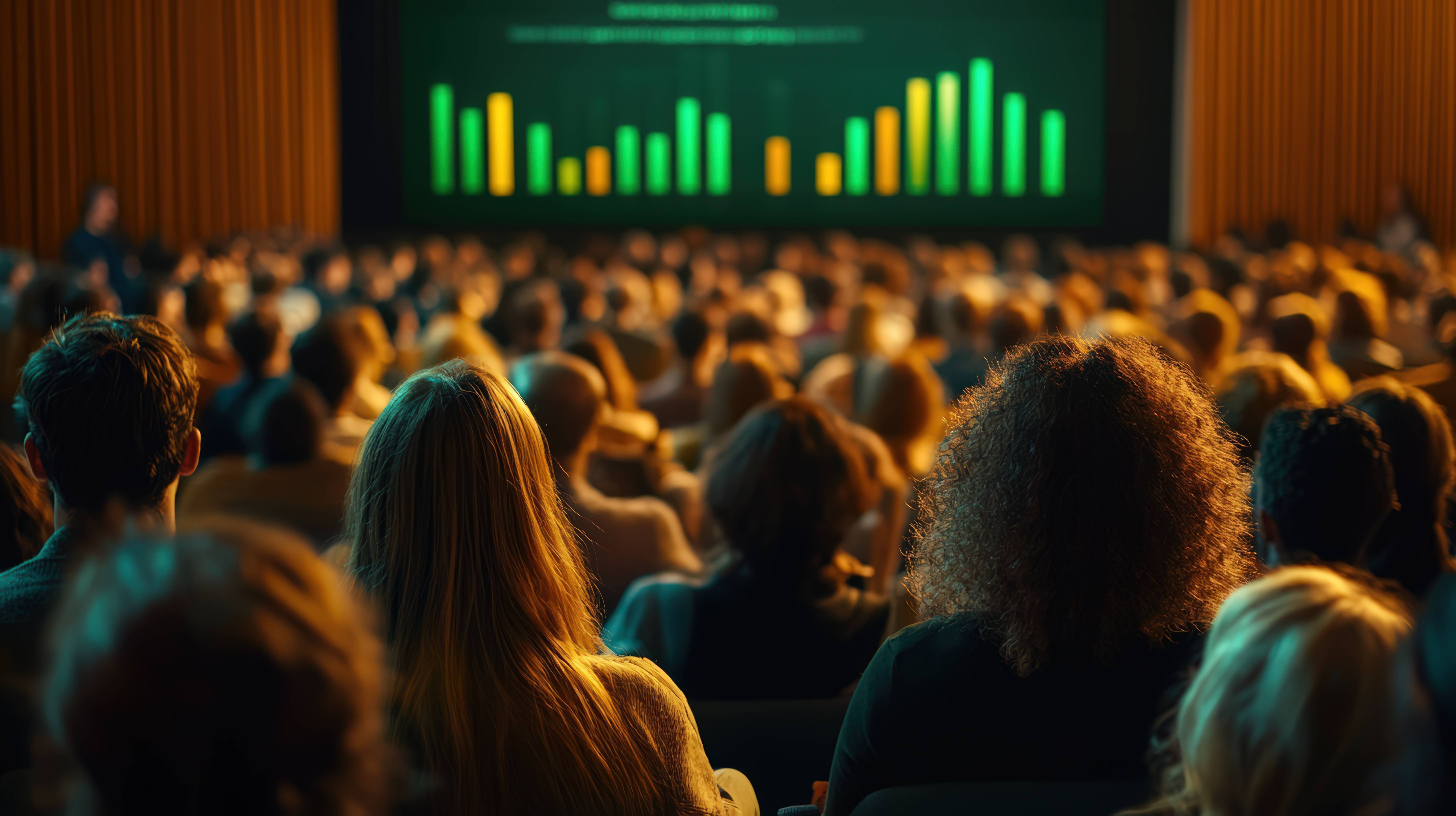 viewers engaging with content