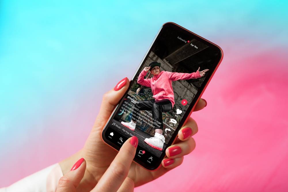 Watching a Short-form video on mobile