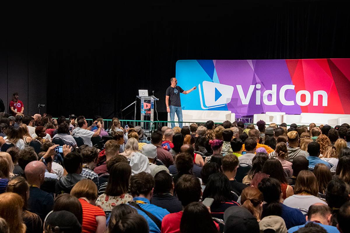 Video event. VIDCON. VIDCON 2023. VIDCON logo. Production Conference.