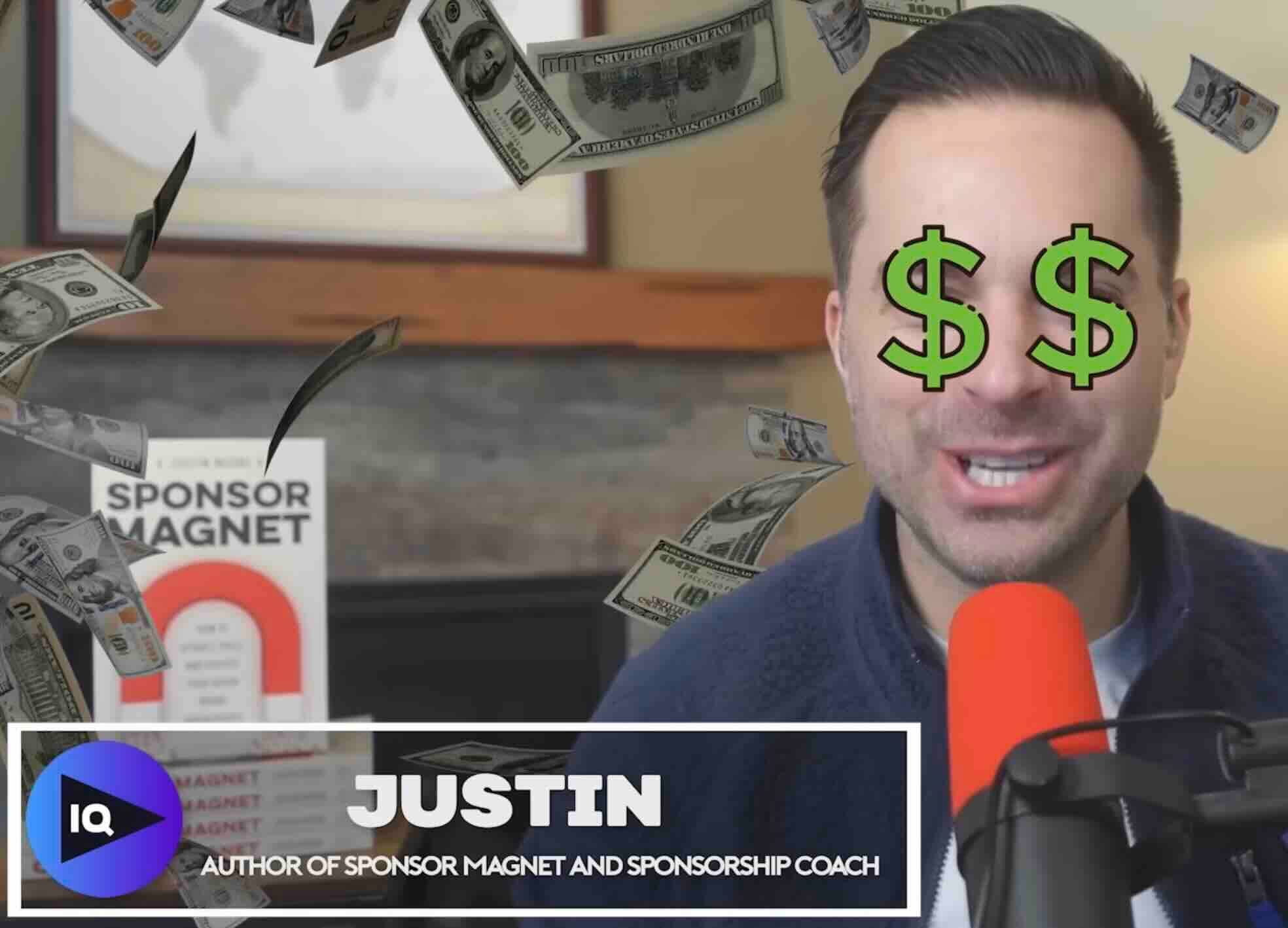 Justin Moore, author of Sponsor Magnet and Sponsorship Coach