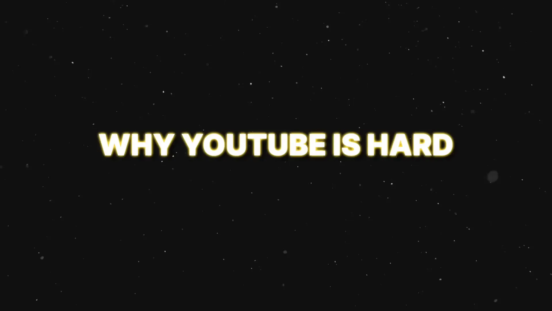 Why YouTube is hard