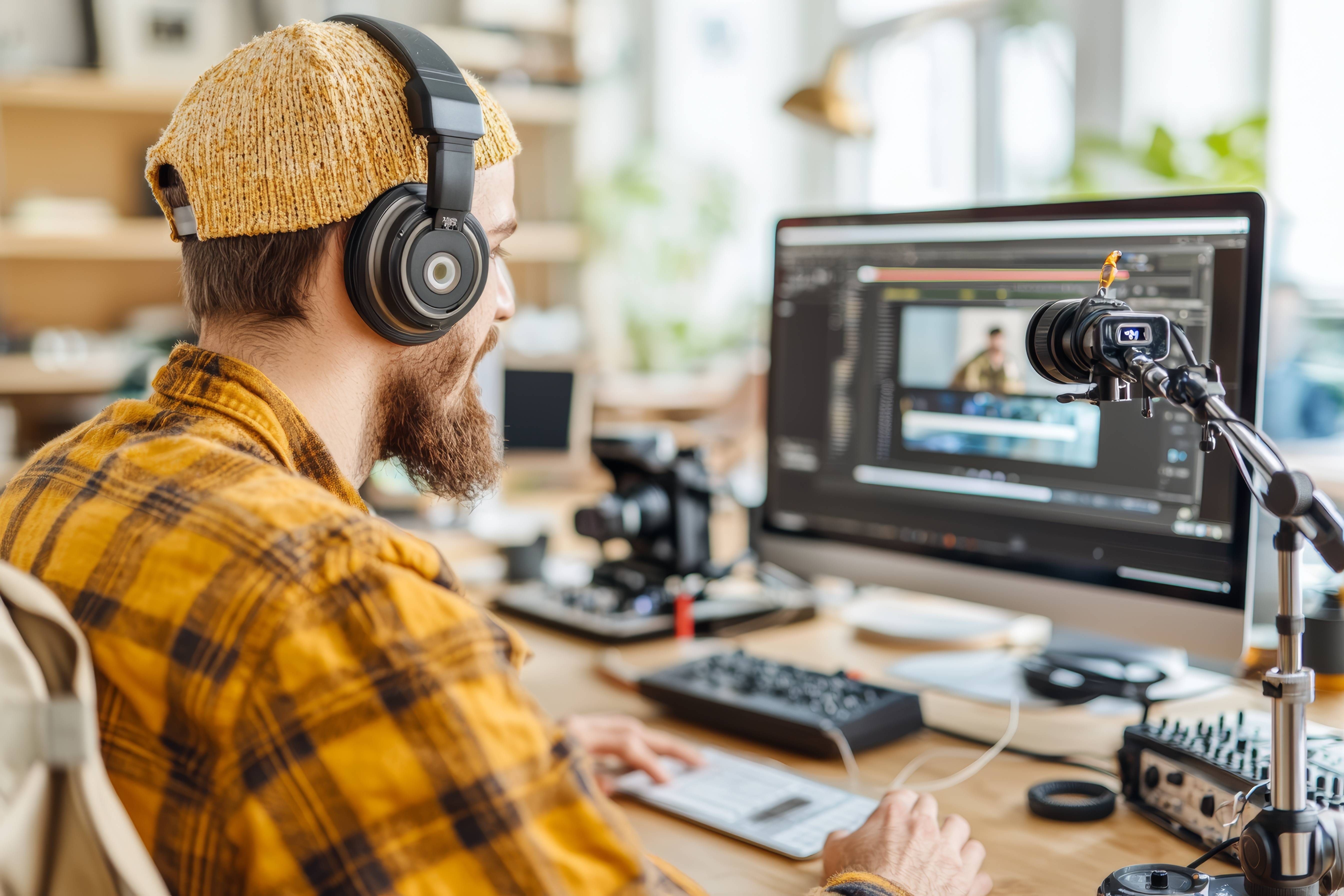 Creator recording content