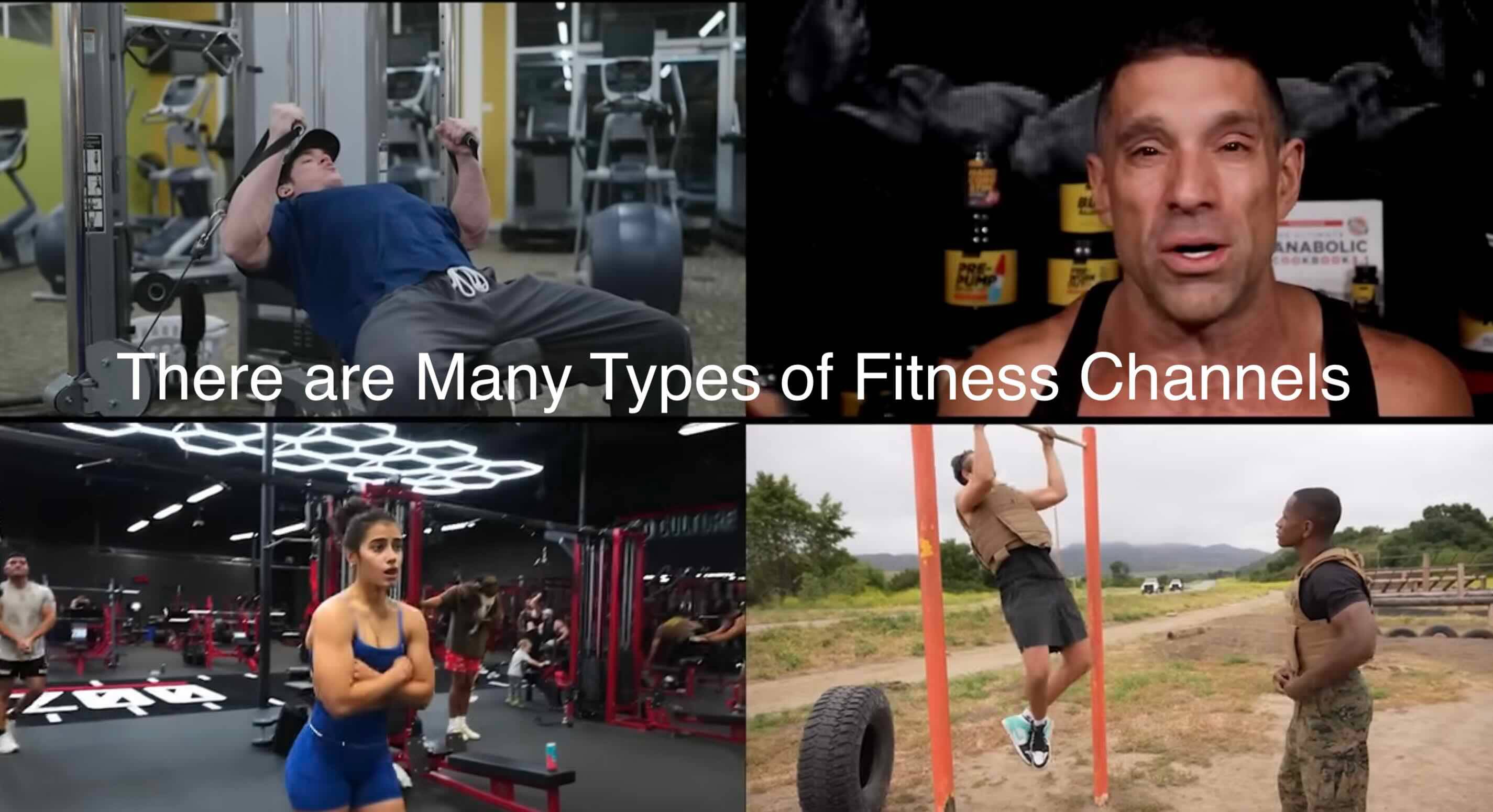 examples of YouTube fitness channels