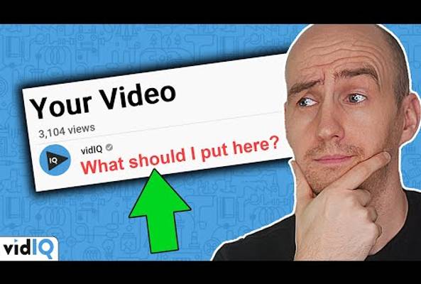 how to write a youtube channel description