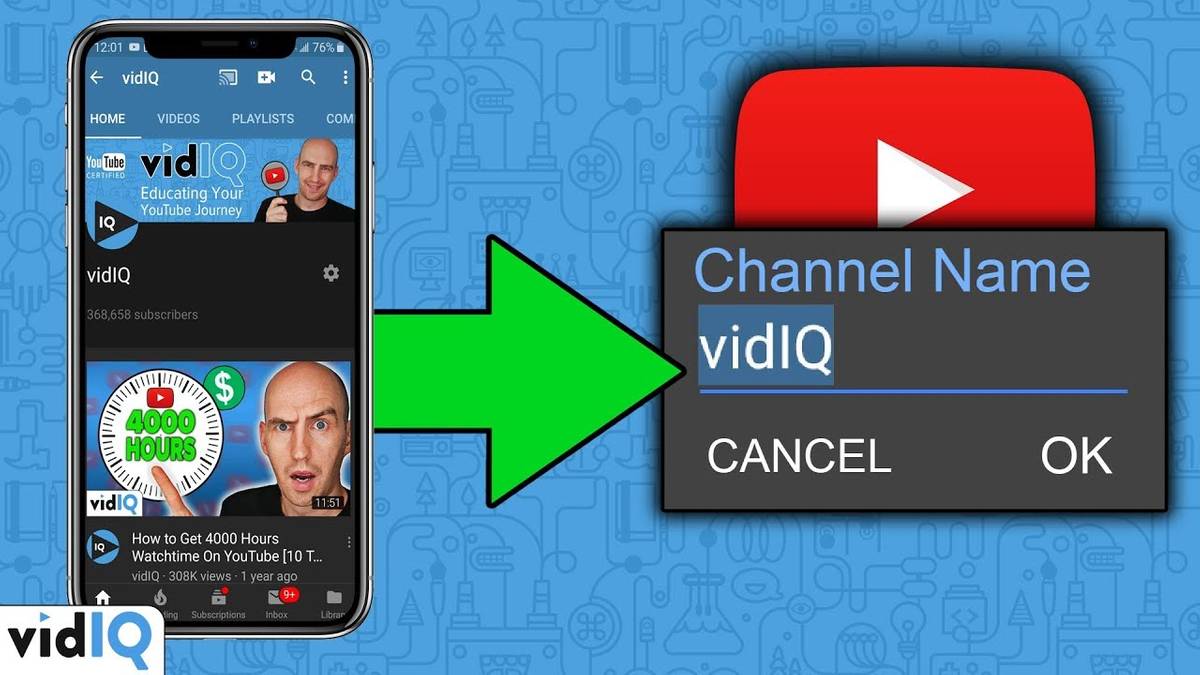 How to Change Your  Channel Name on a Phone (Android and iOS)