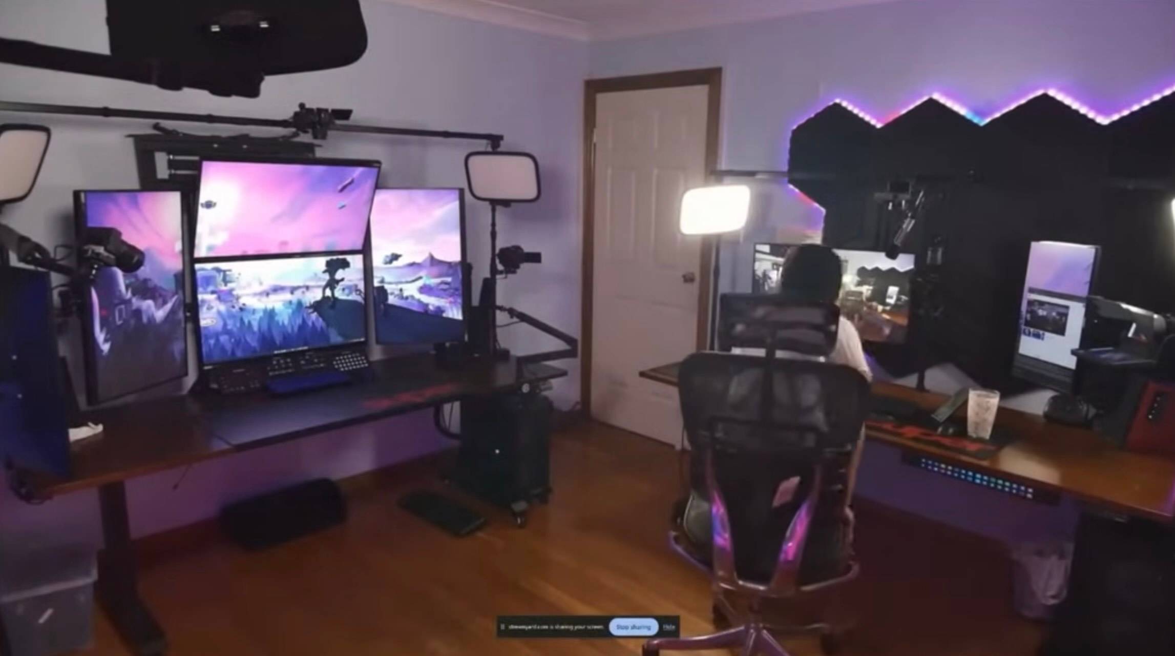 Nutty's in-home studio