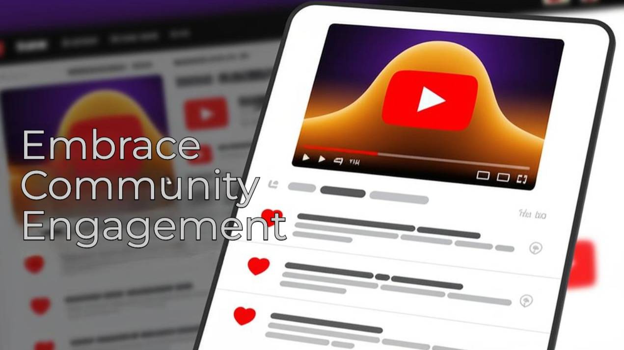 youtube video on phone with comments underneath being liked